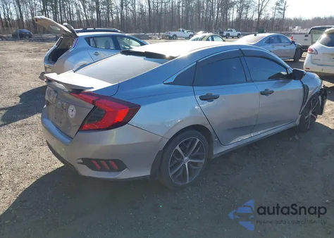 2017 Honda Civic Lx z USA, uszkodzony, nr VIN 2HGFC2F55HH505380